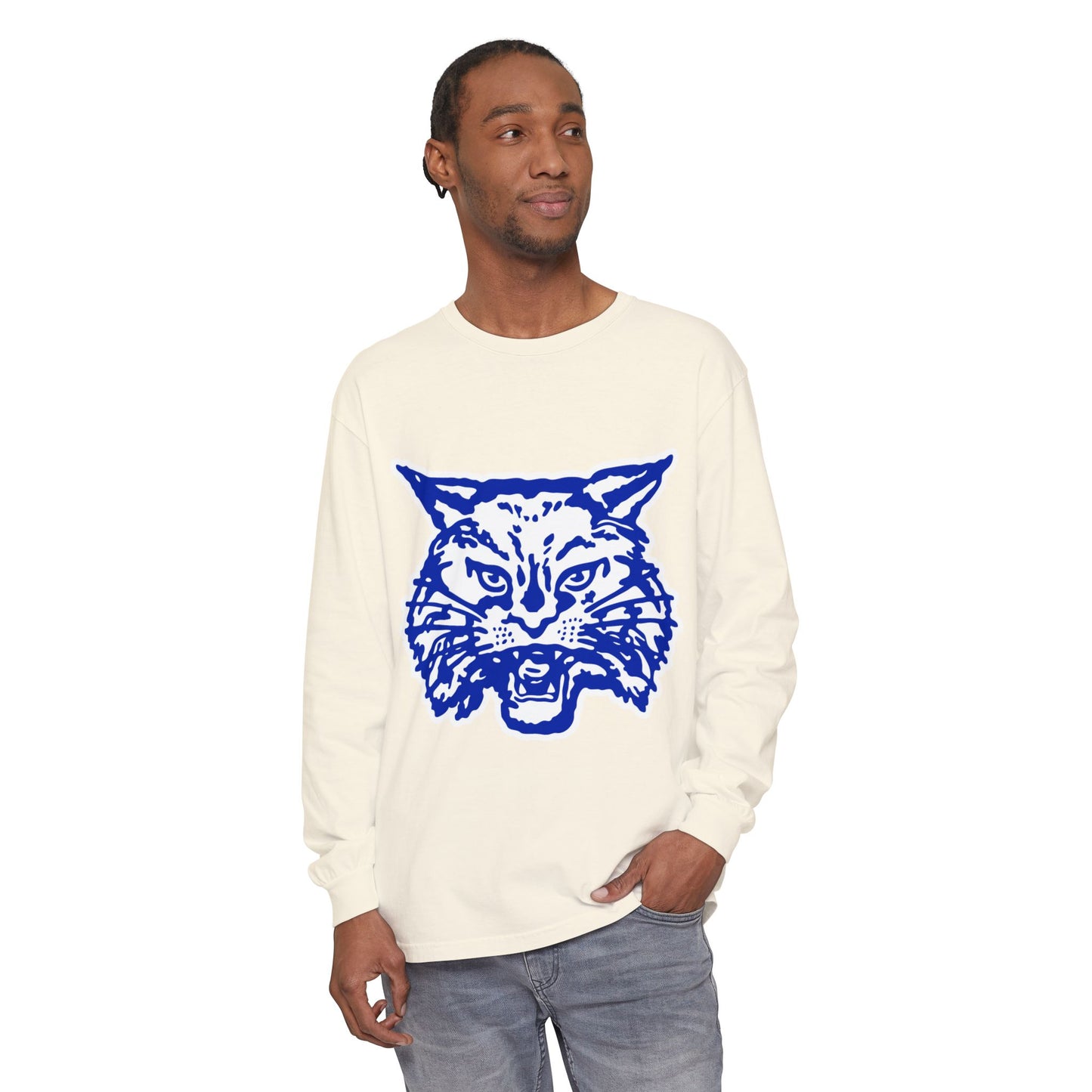 Garment-Dyed Long Sleeve Tee