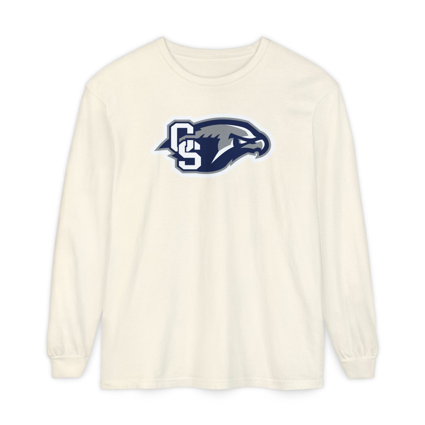 Garment-Dyed Long Sleeve Tee