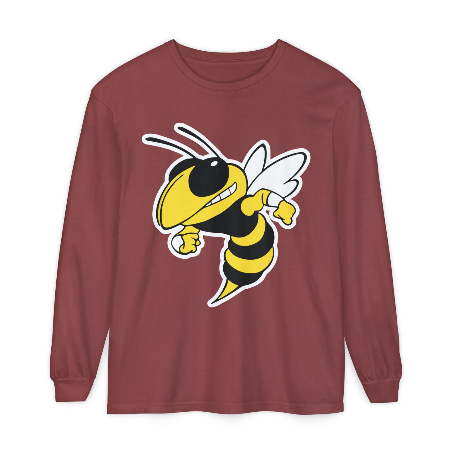 Garment-Dyed Long Sleeve Tee