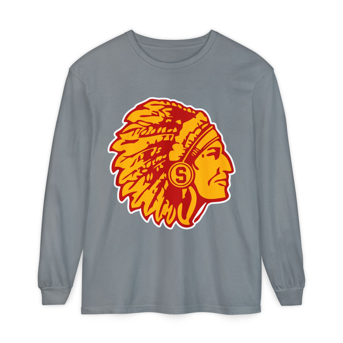 Garment-Dyed Long Sleeve Tee