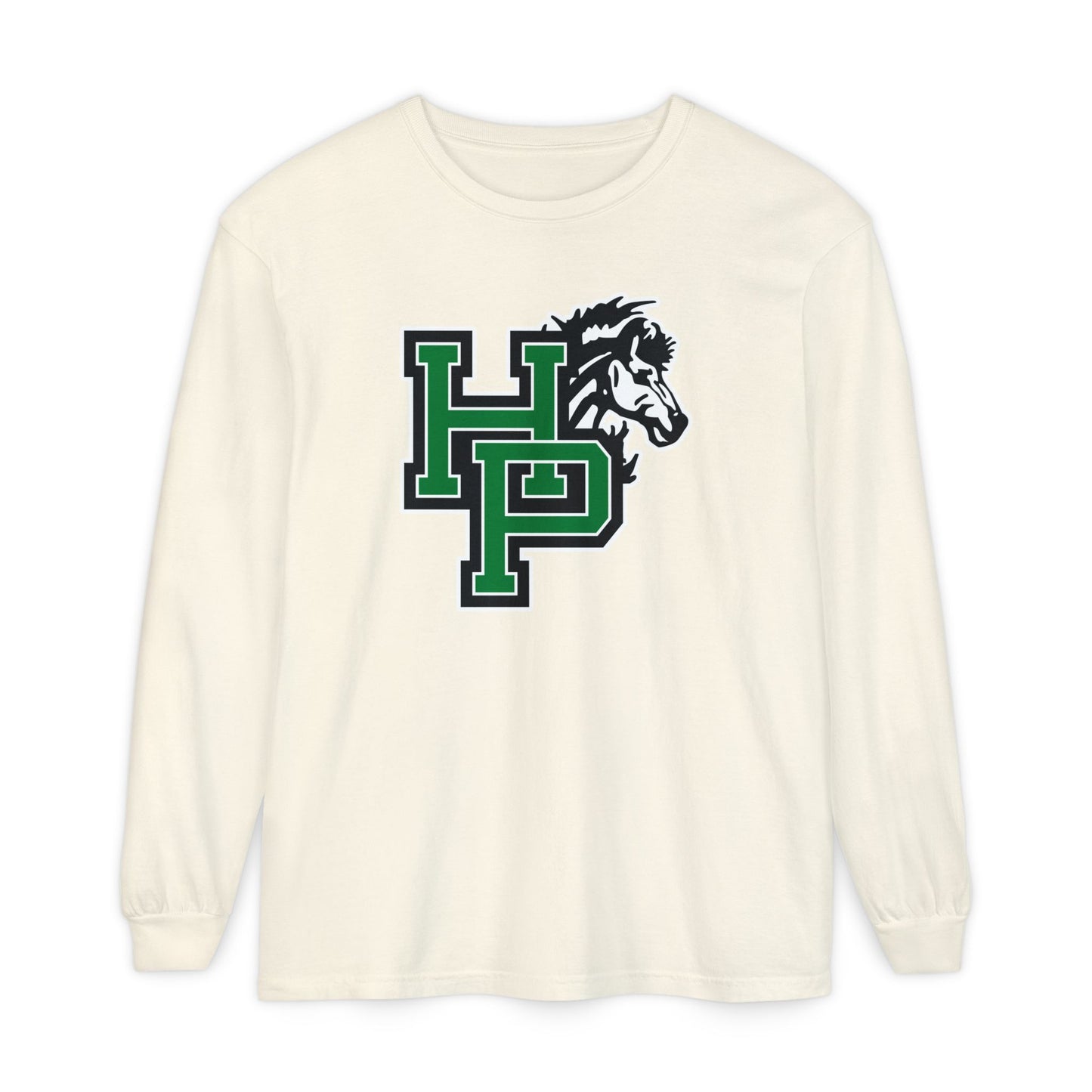 Garment-Dyed Long Sleeve Tee