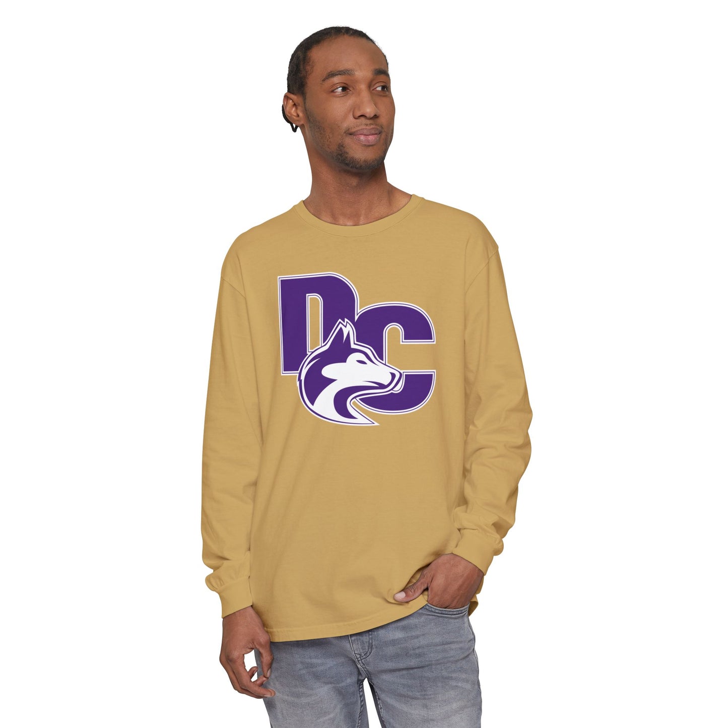 Garment-Dyed Long Sleeve Tee