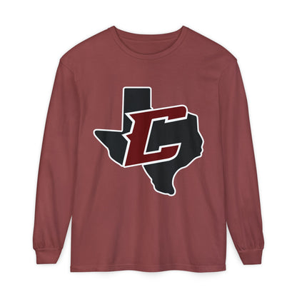 Garment-Dyed Long Sleeve Tee
