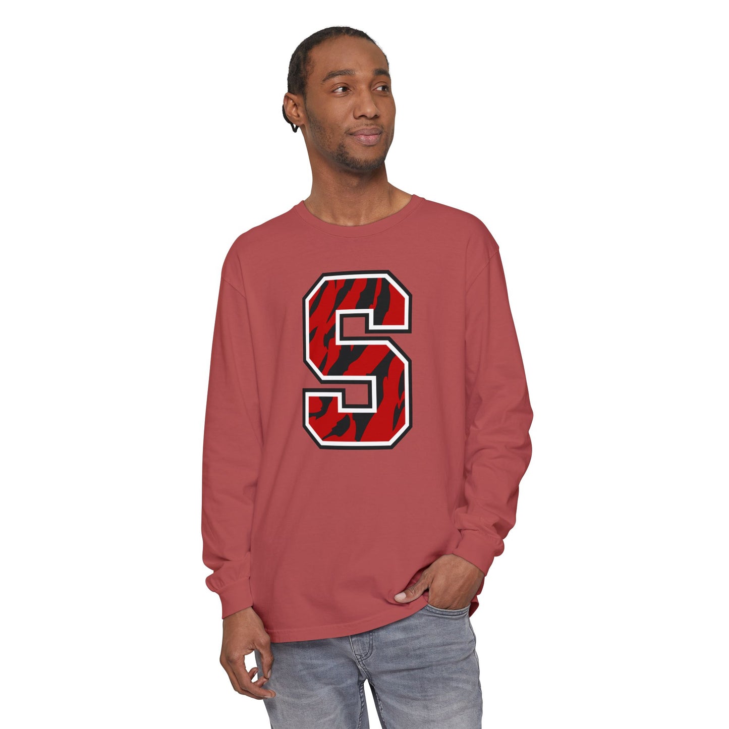Garment-Dyed Long Sleeve Tee
