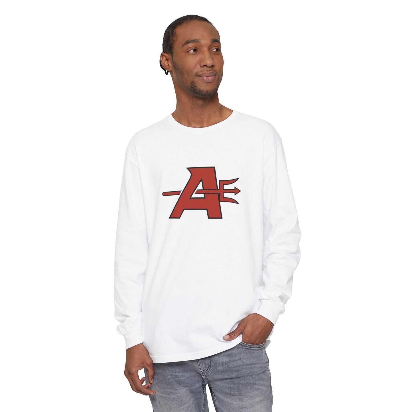 Garment-Dyed Long Sleeve Tee