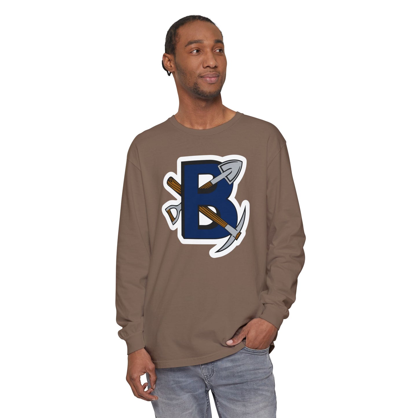 Garment-Dyed Long Sleeve Tee