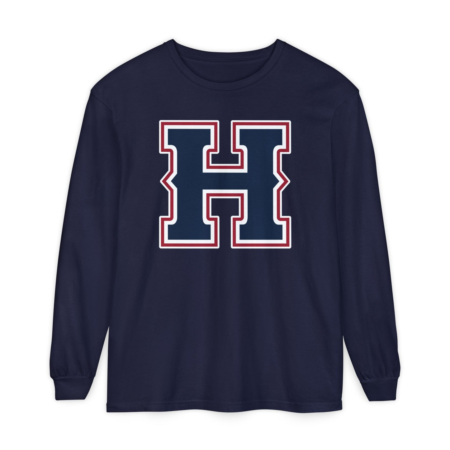 Garment-Dyed Long Sleeve Tee