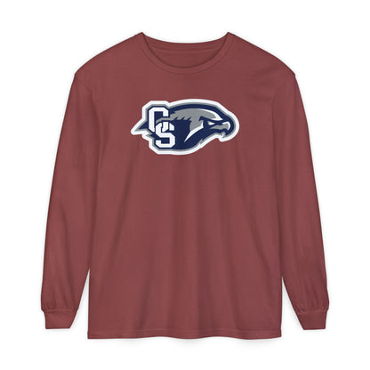 Garment-Dyed Long Sleeve Tee