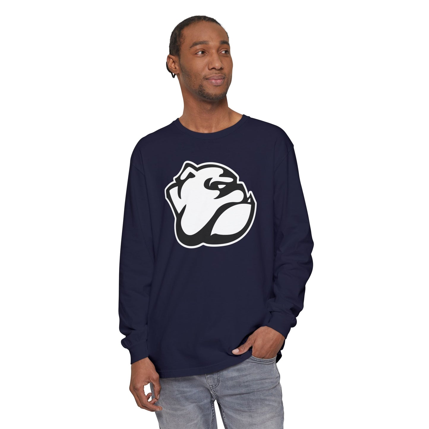 Garment-Dyed Long Sleeve Tee