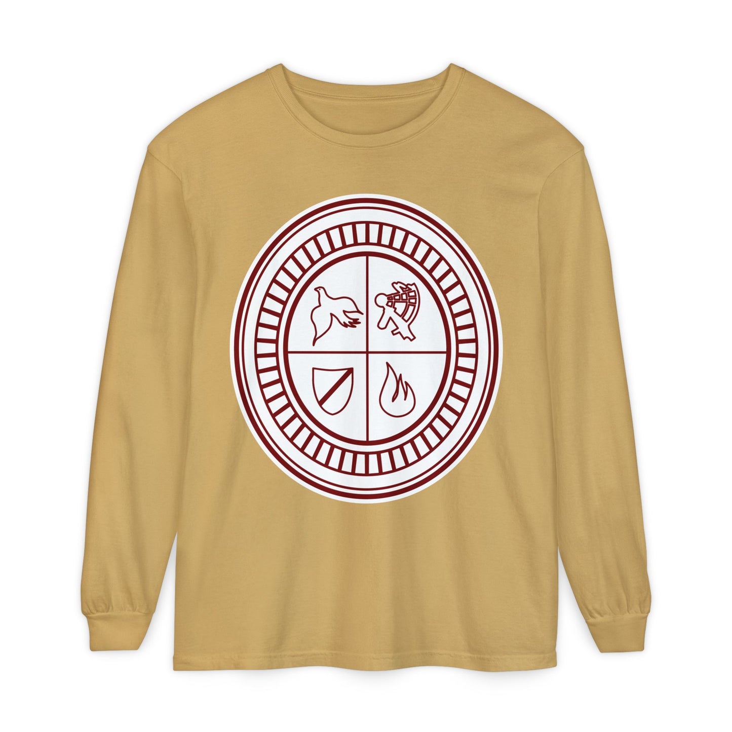 Garment-Dyed Long Sleeve Tee