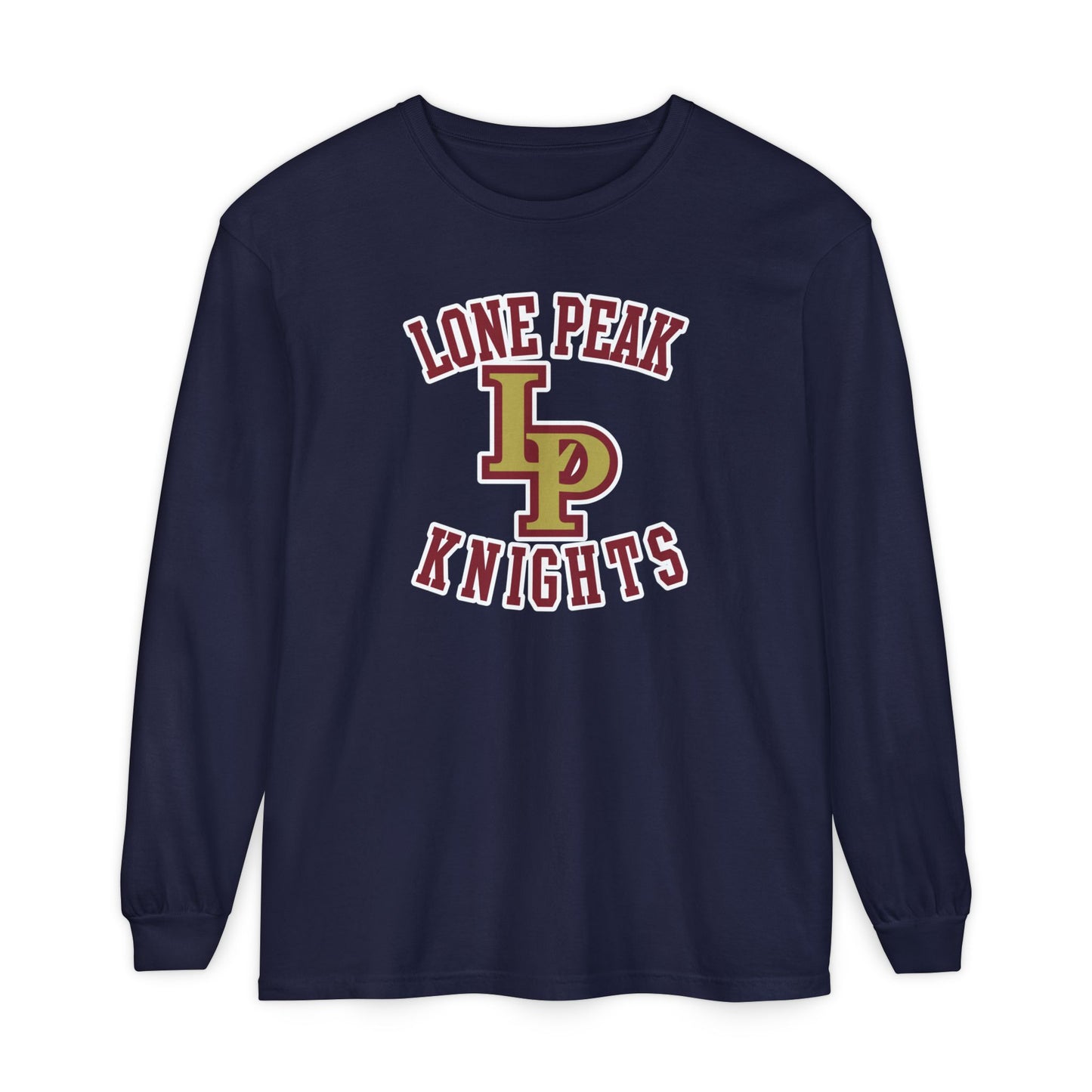 Garment-Dyed Long Sleeve Tee