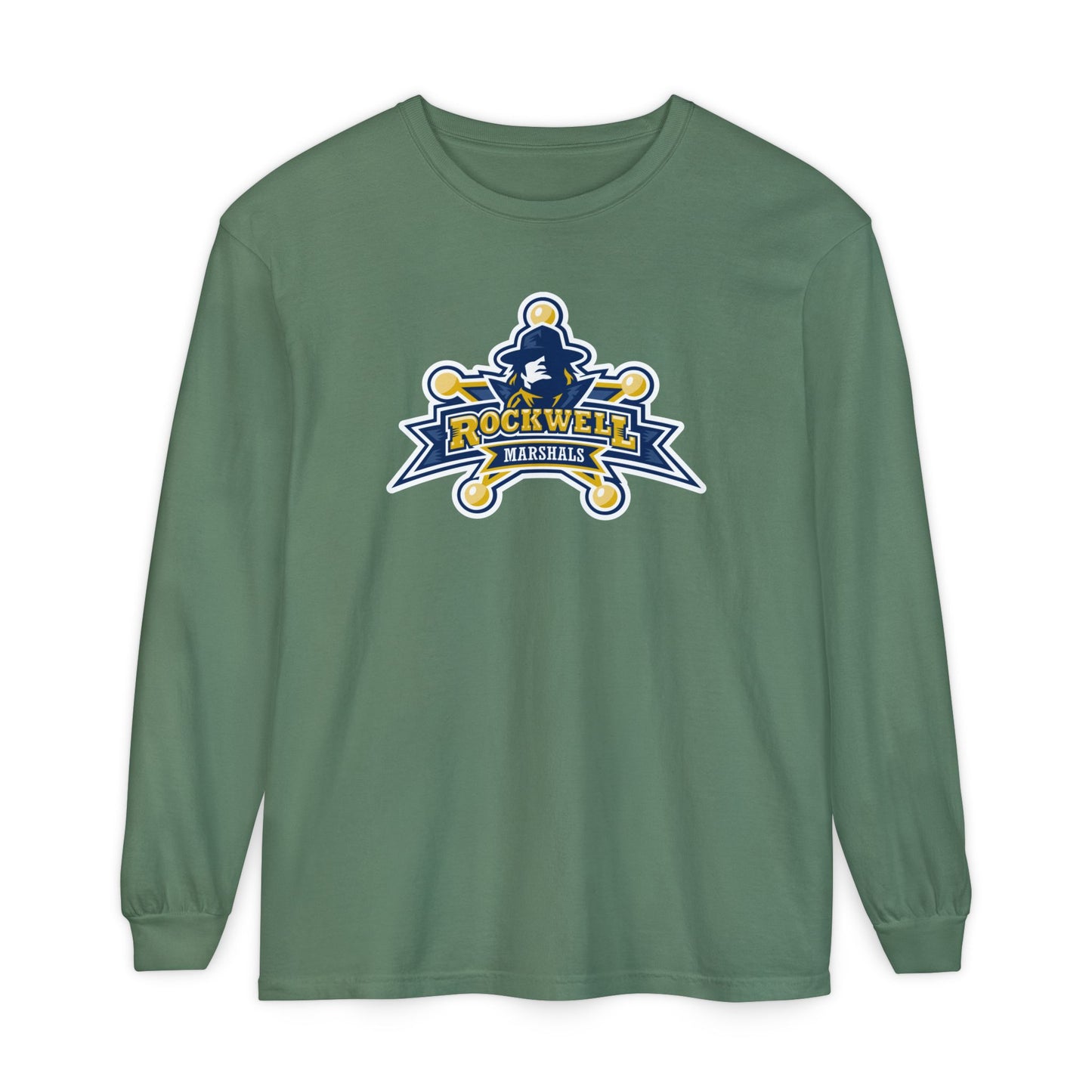 Garment-Dyed Long Sleeve Tee