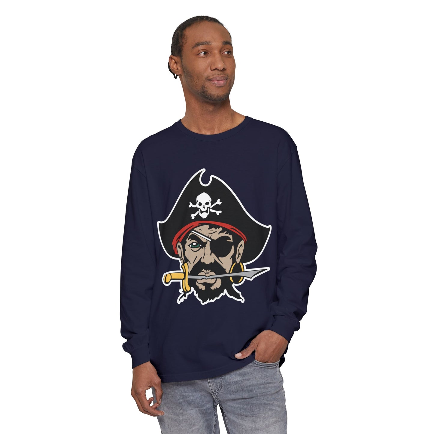 Garment-Dyed Long Sleeve Tee