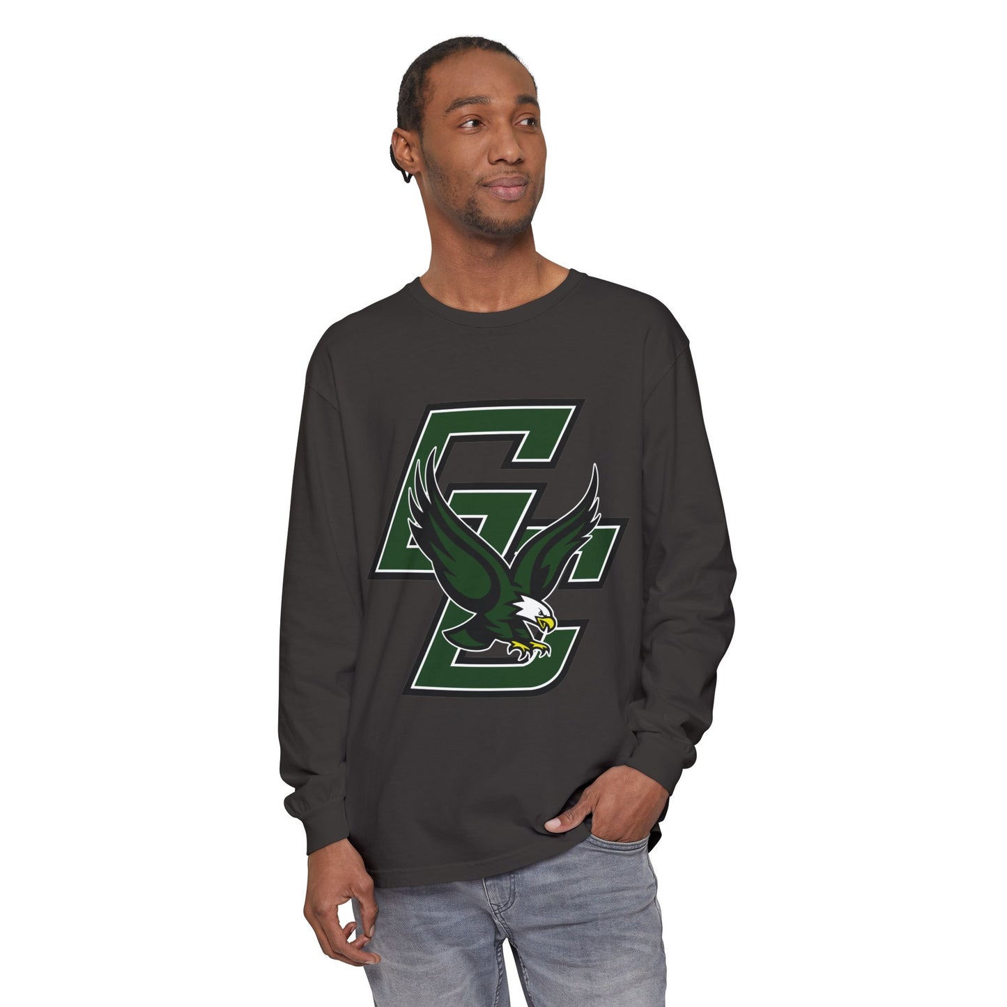 Garment-Dyed Long Sleeve Tee