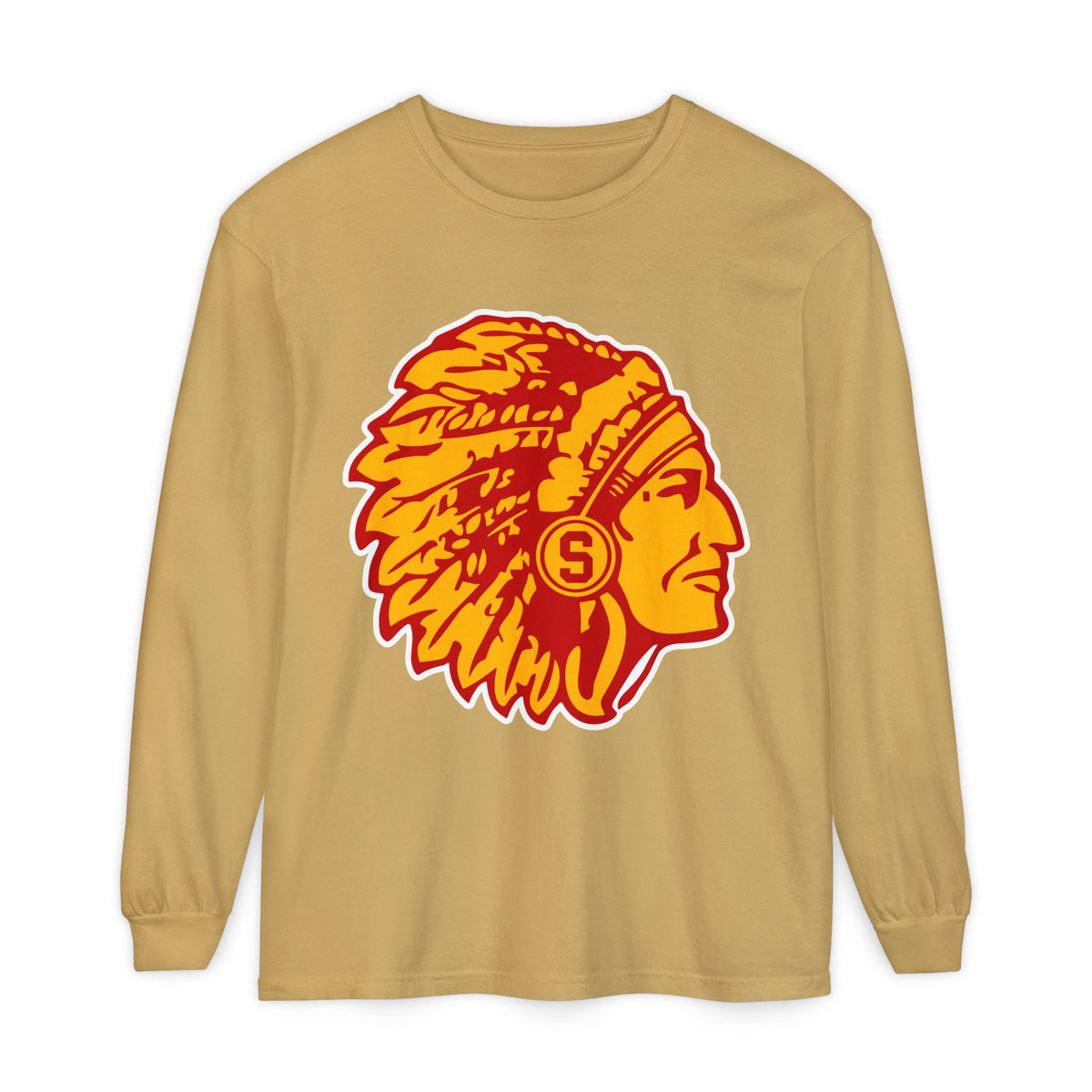 Garment-Dyed Long Sleeve Tee