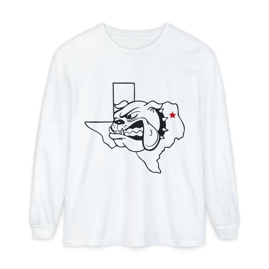 Garment-Dyed Long Sleeve Tee