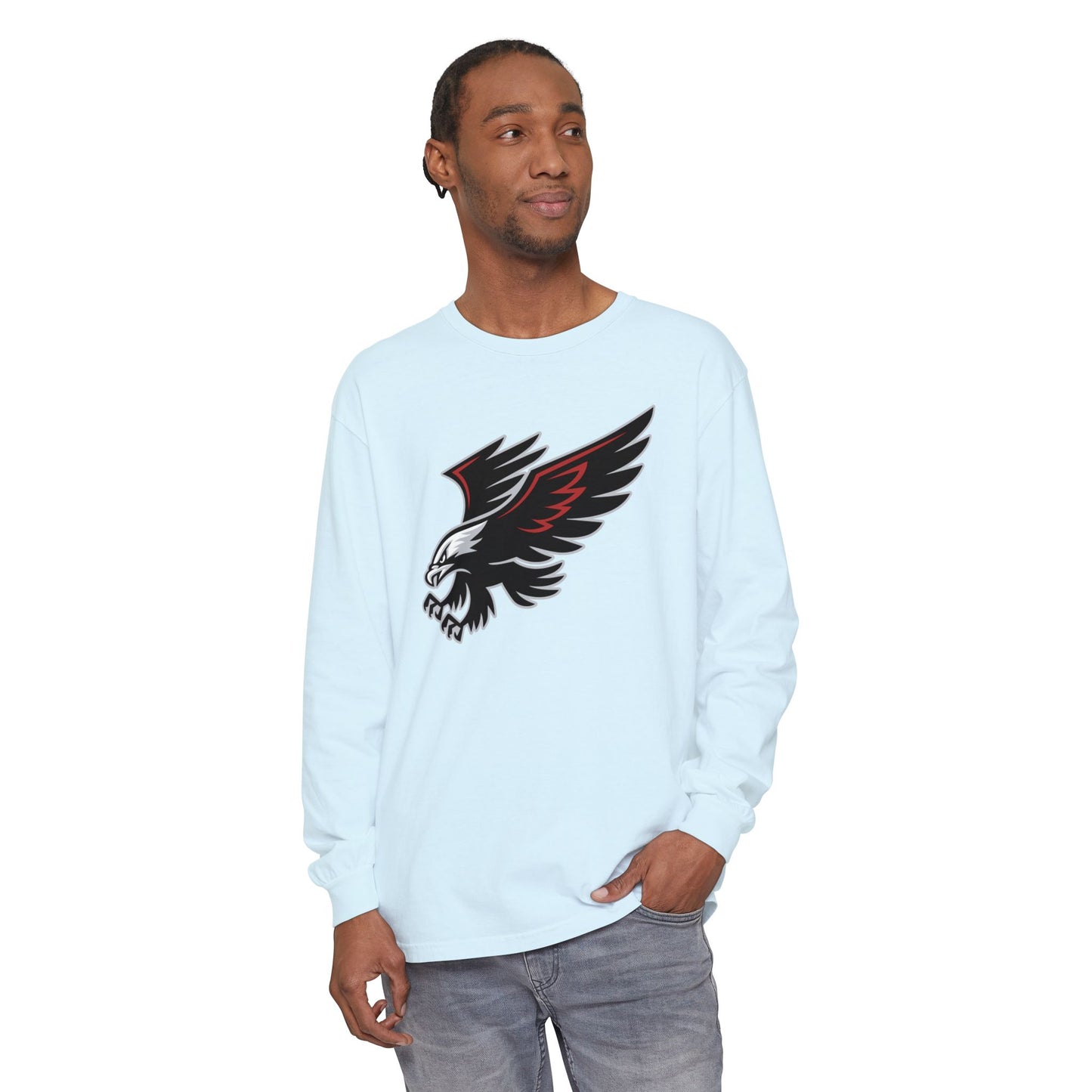 Garment-Dyed Long Sleeve Tee