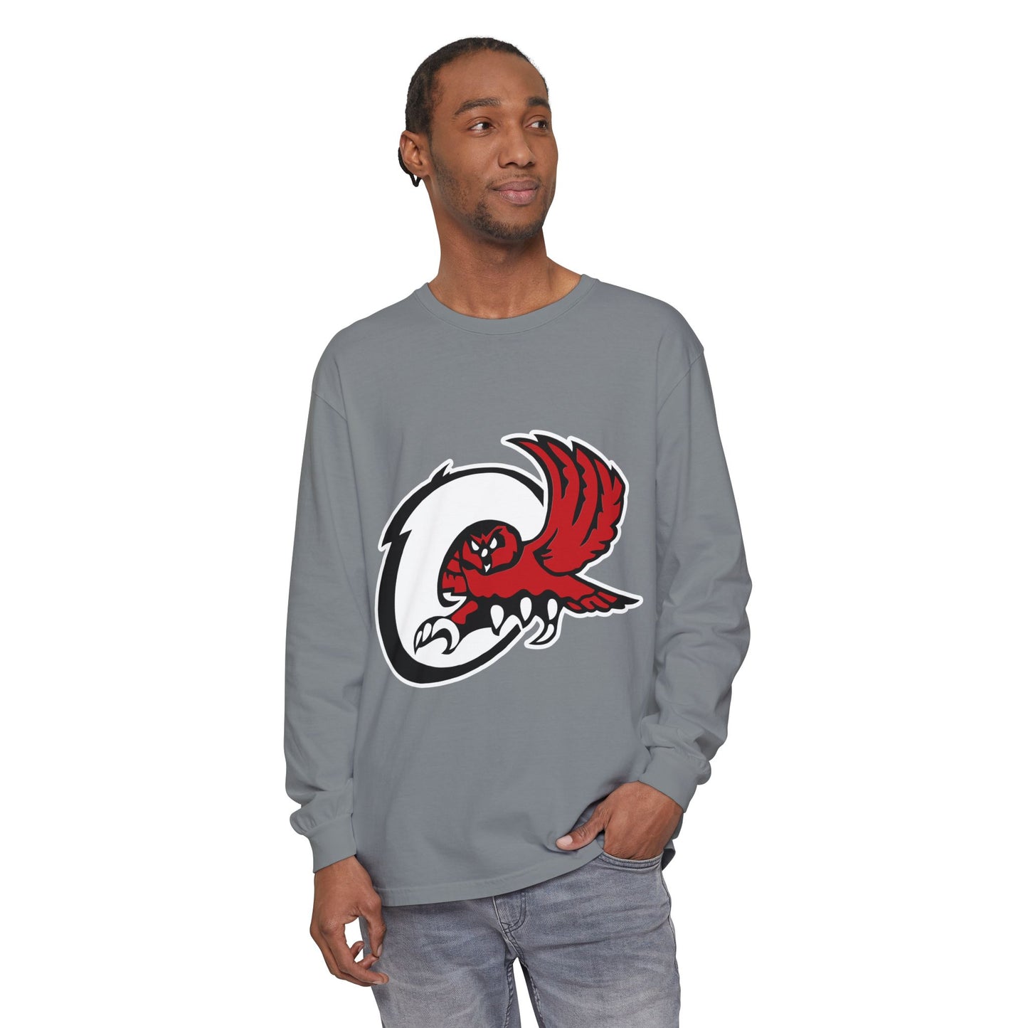 Garment-Dyed Long Sleeve Tee