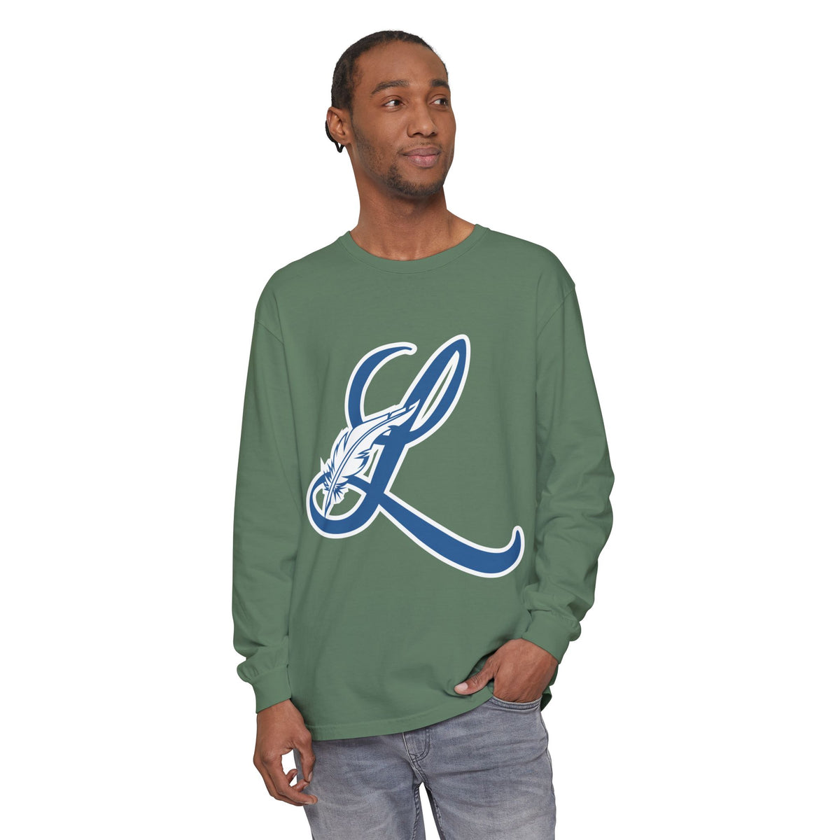 Garment-Dyed Long Sleeve Tee