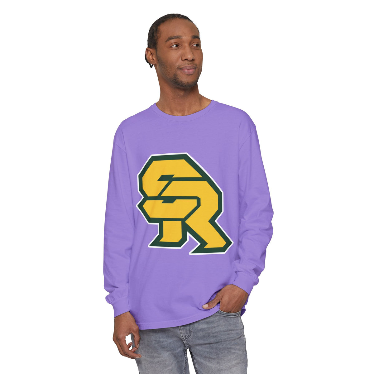 Garment-Dyed Long Sleeve Tee