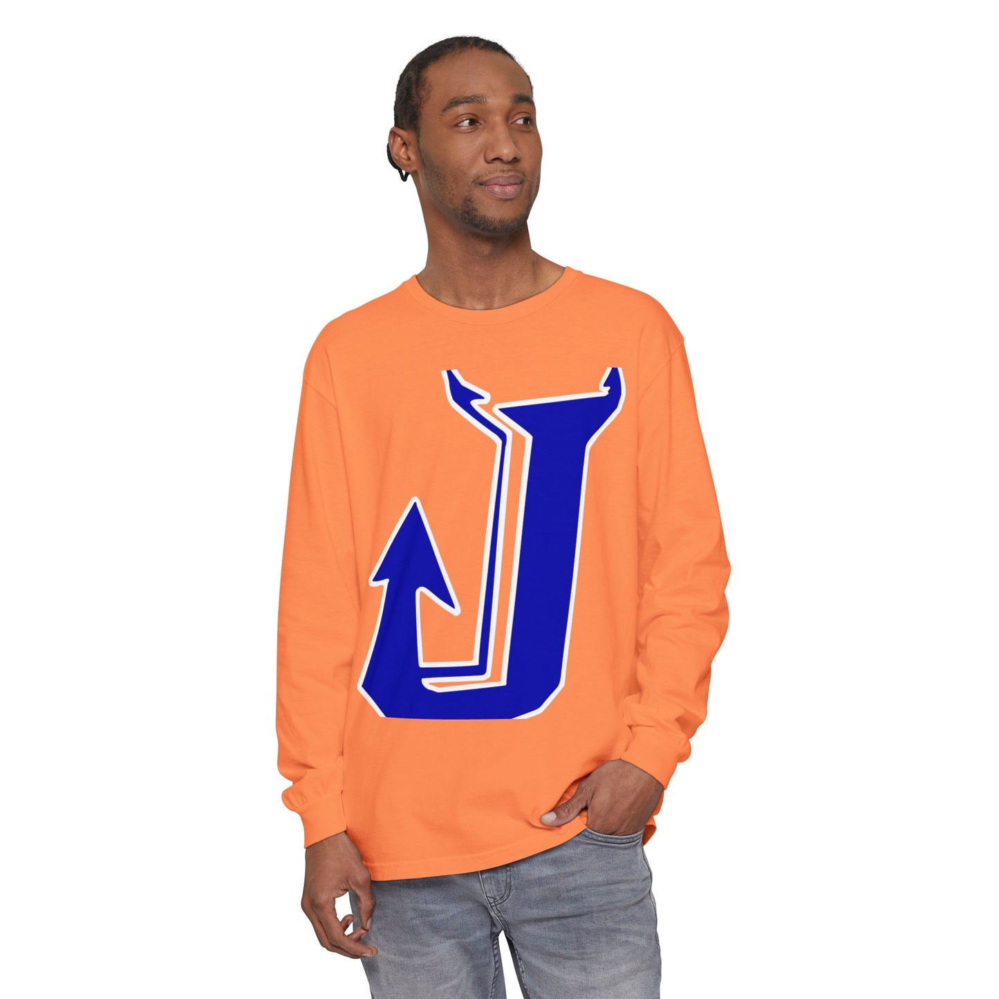 Garment-Dyed Long Sleeve Tee