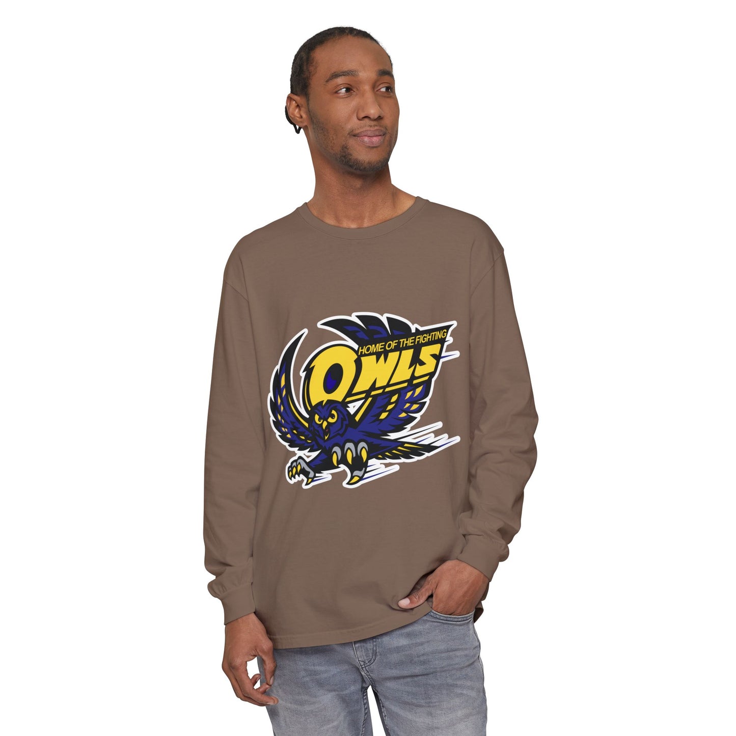 Garment-Dyed Long Sleeve Tee