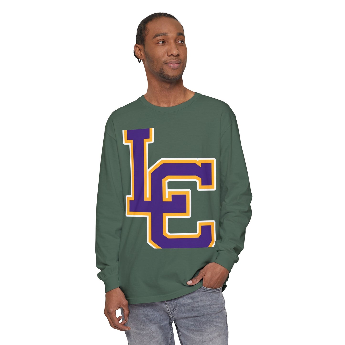 Garment-Dyed Long Sleeve Tee