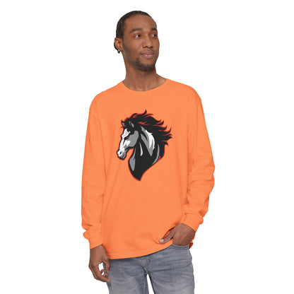 Garment-Dyed Long Sleeve Tee