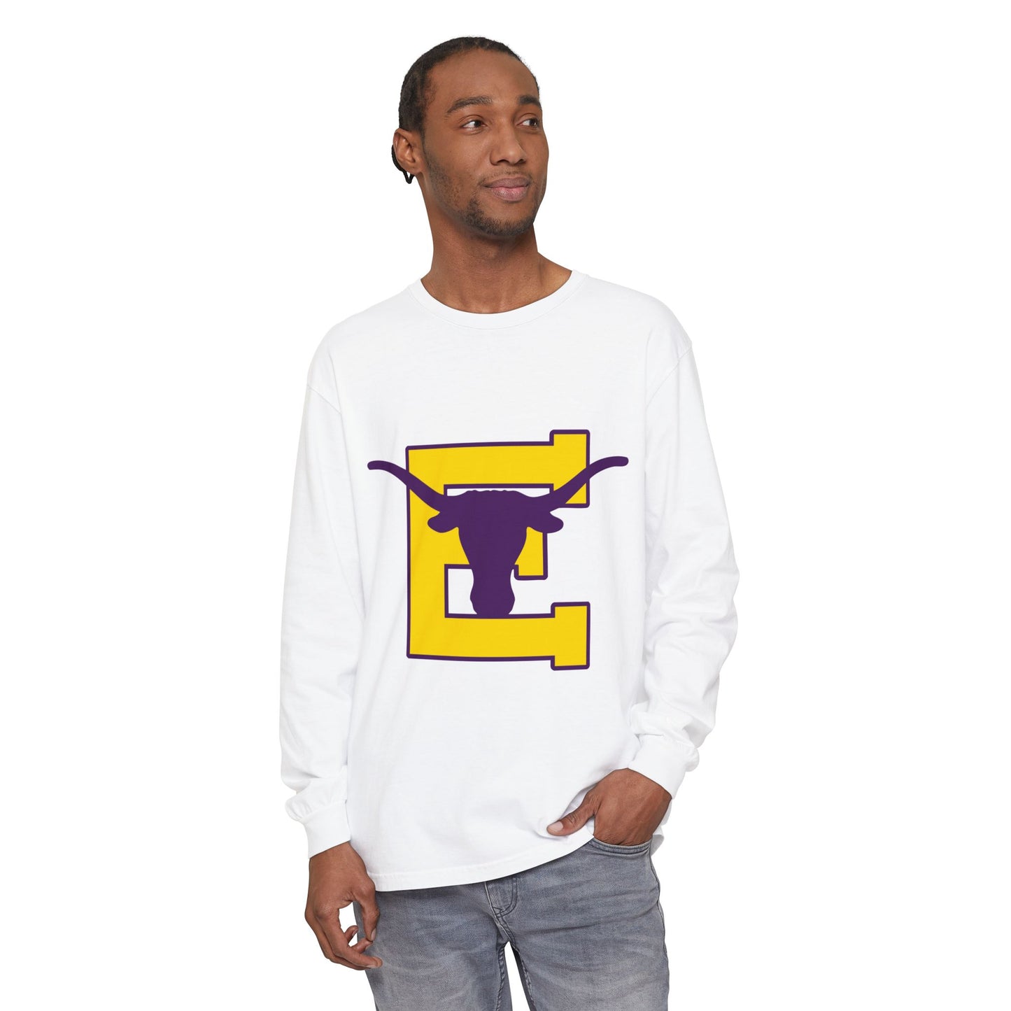 Garment-Dyed Long Sleeve Tee