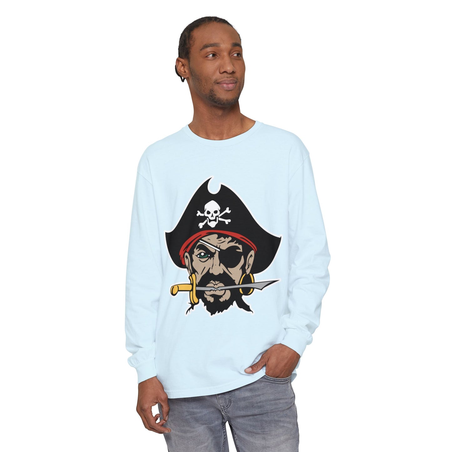 Garment-Dyed Long Sleeve Tee