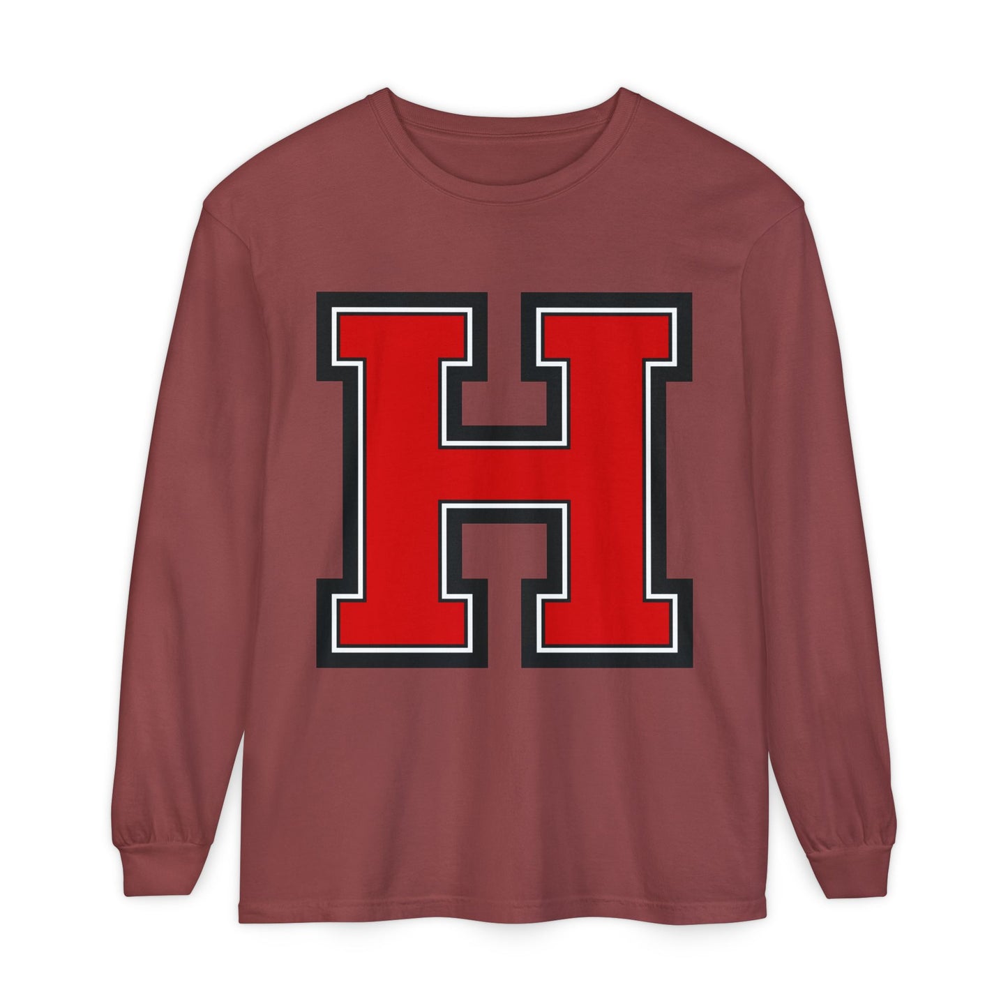 Garment-Dyed Long Sleeve Tee