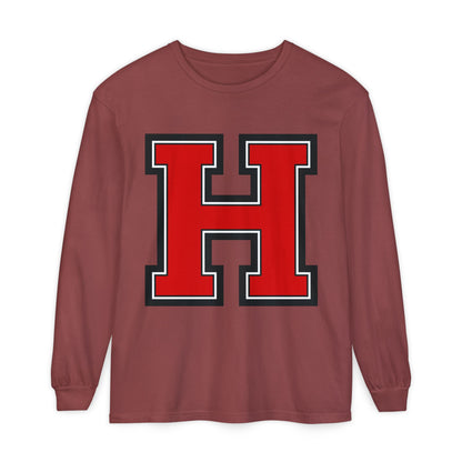 Garment-Dyed Long Sleeve Tee