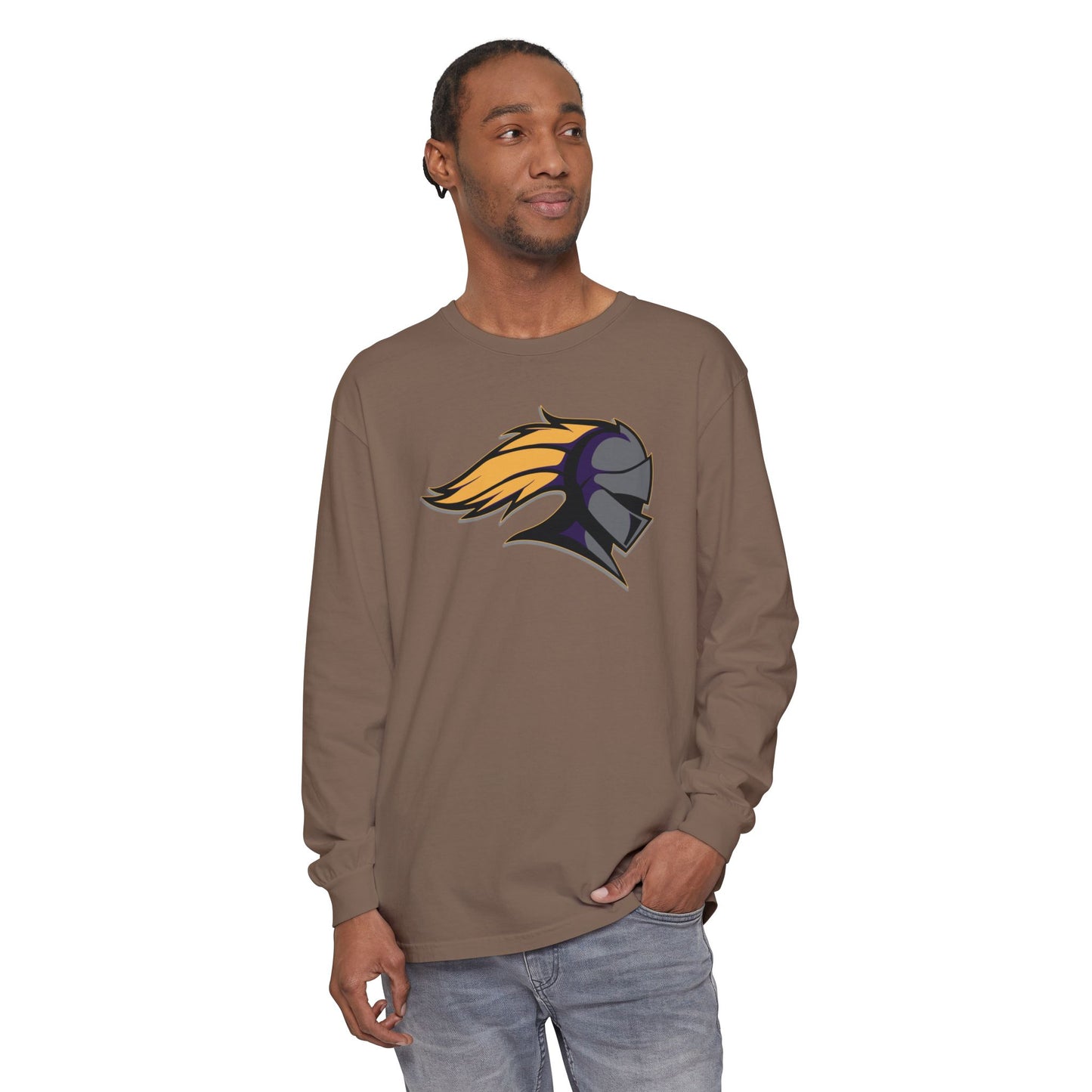 Garment-Dyed Long Sleeve Tee
