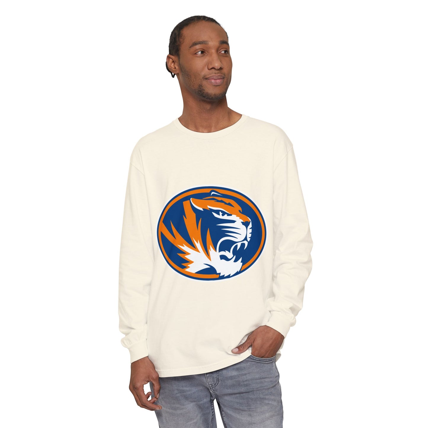 Garment-Dyed Long Sleeve Tee