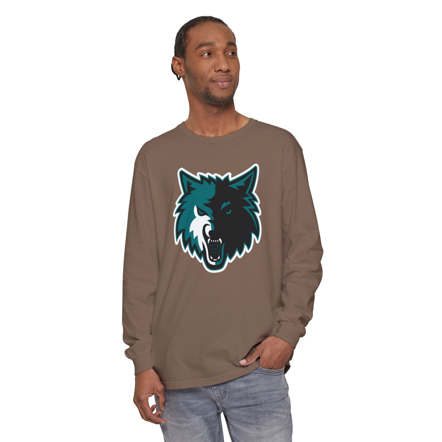 Garment-Dyed Long Sleeve Tee