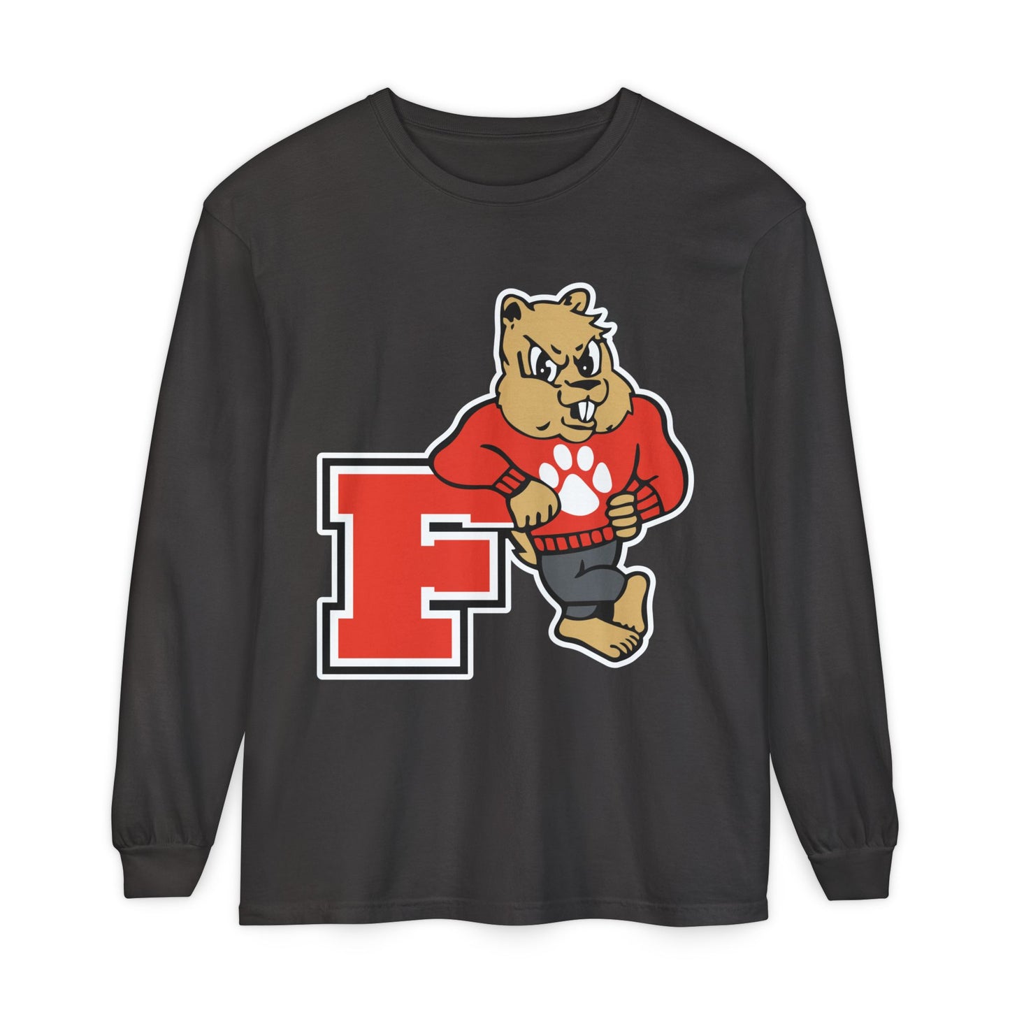 Garment-Dyed Long Sleeve Tee