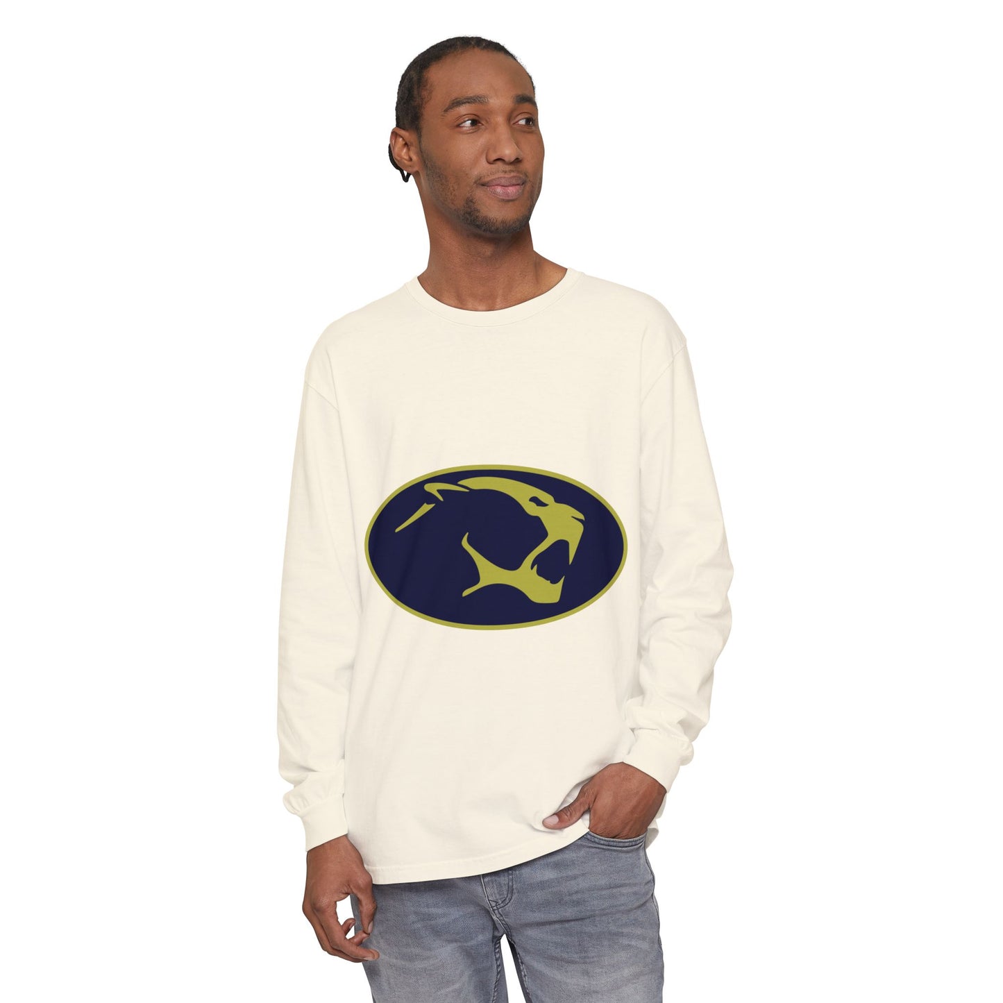 Garment-Dyed Long Sleeve Tee