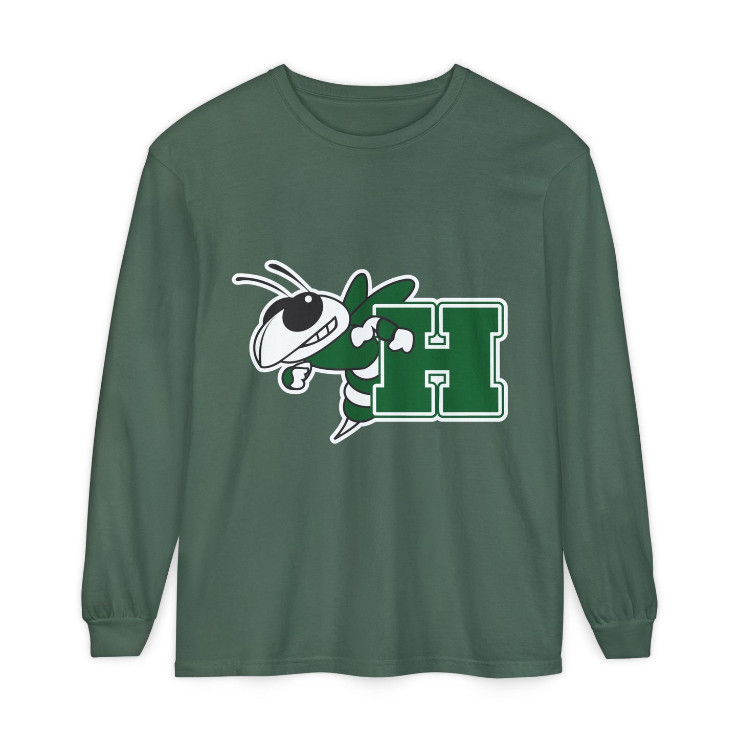 Garment-Dyed Long Sleeve Tee