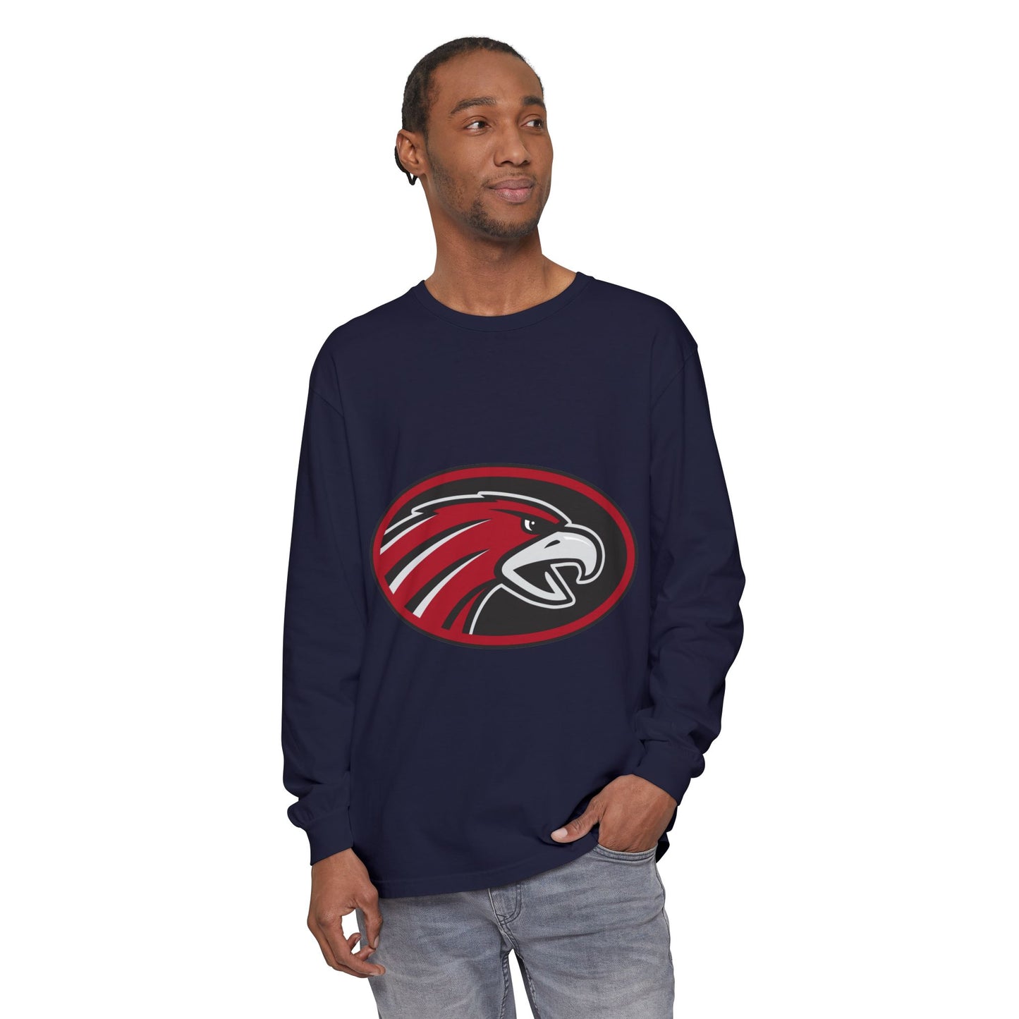 Garment-Dyed Long Sleeve Tee