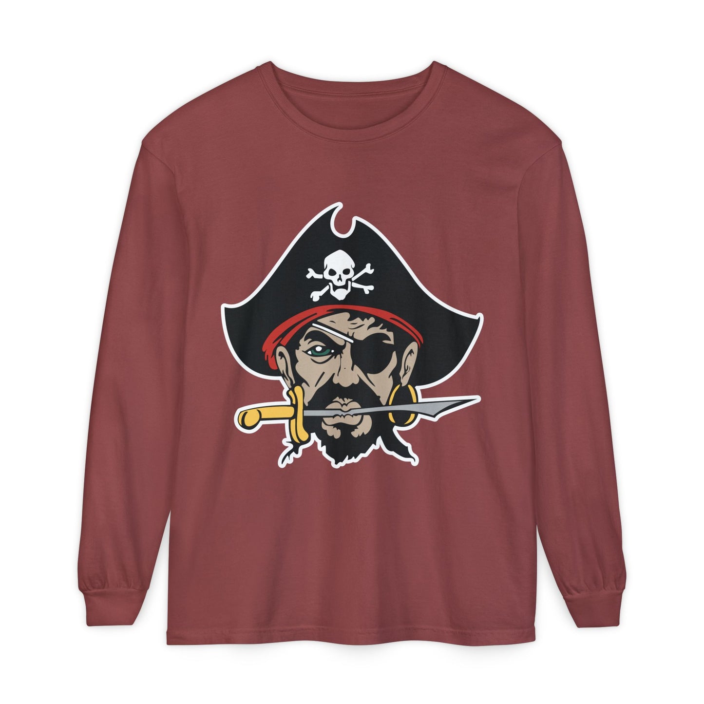 Garment-Dyed Long Sleeve Tee