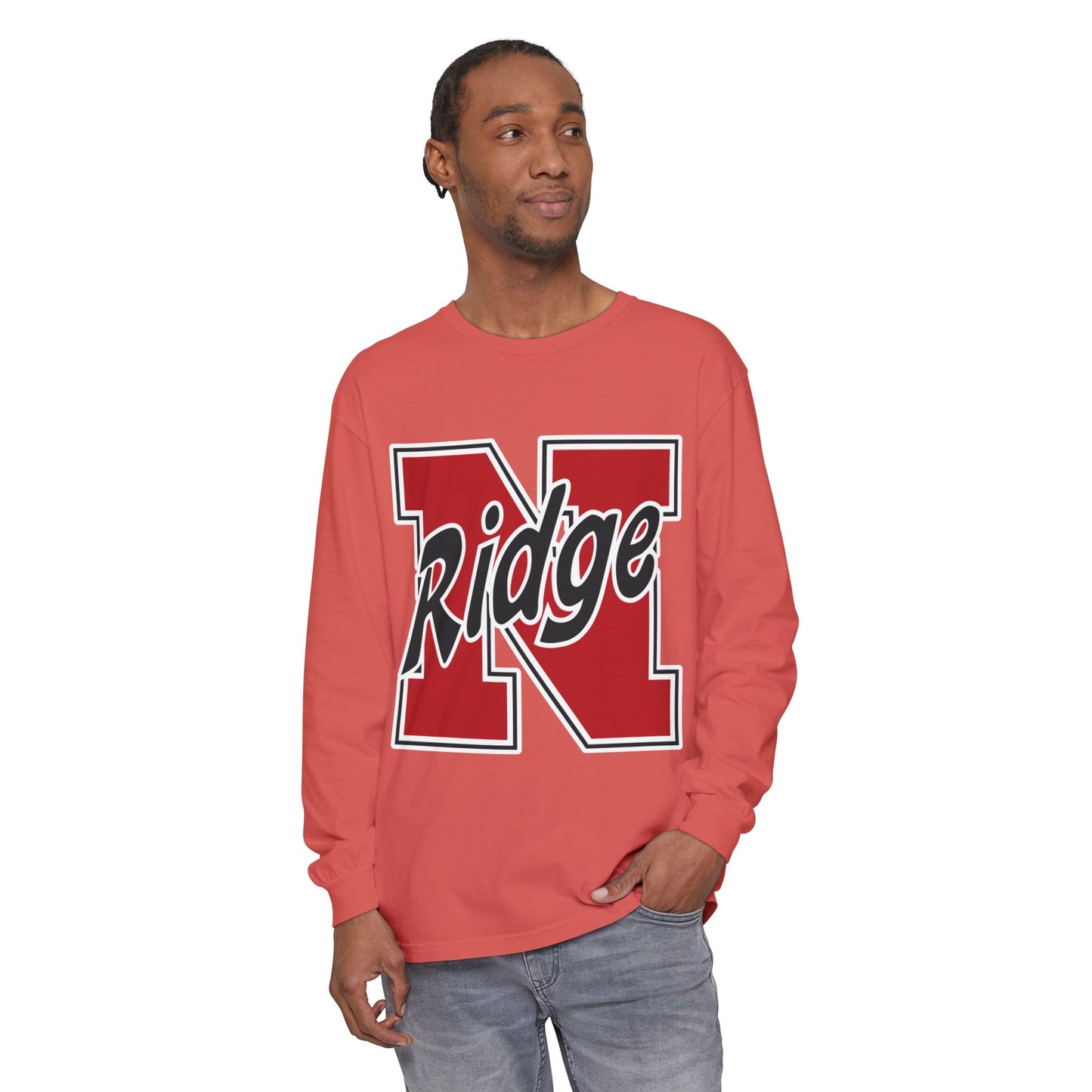 Garment-Dyed Long Sleeve Tee