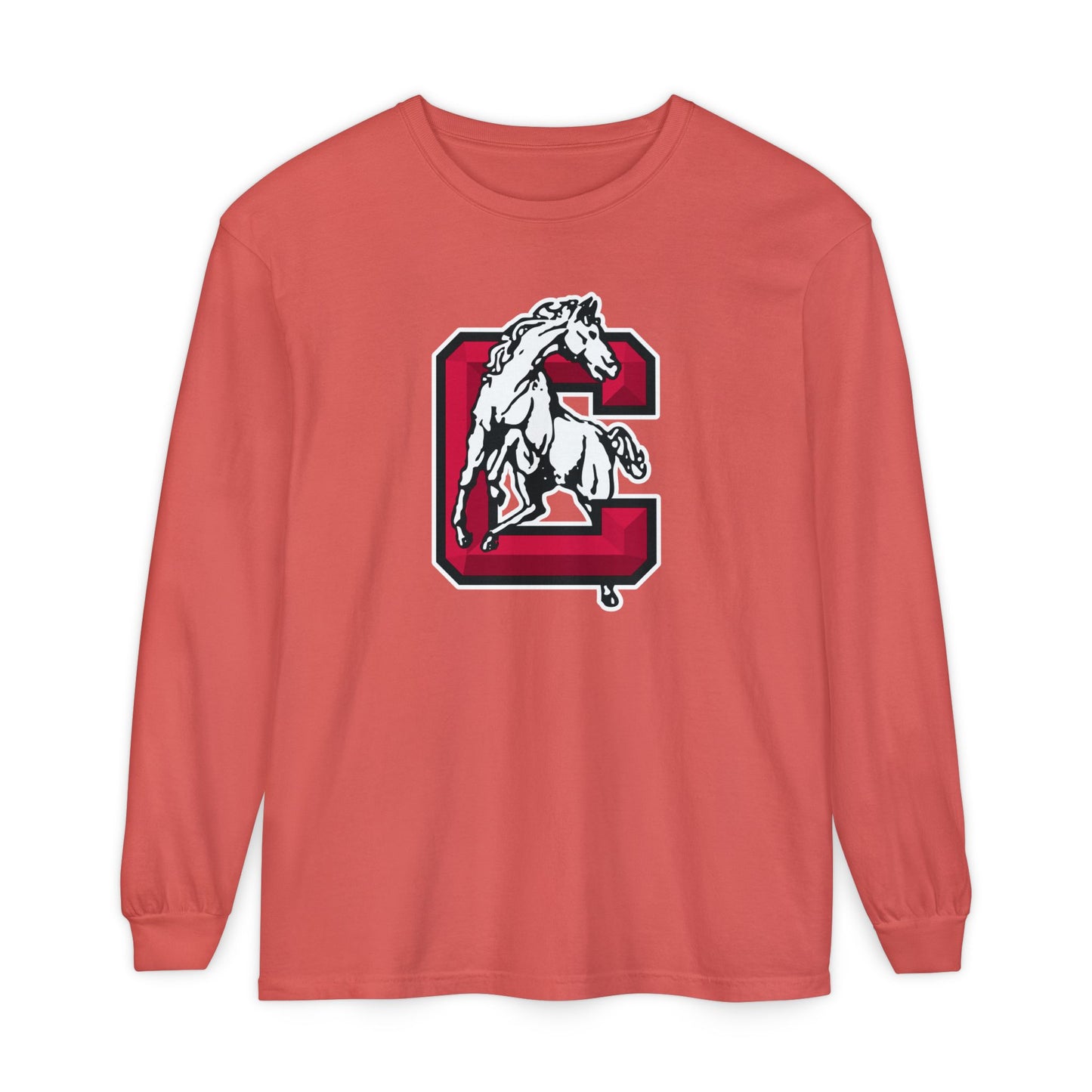 Garment-Dyed Long Sleeve Tee