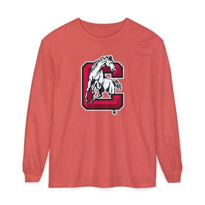 Garment-Dyed Long Sleeve Tee