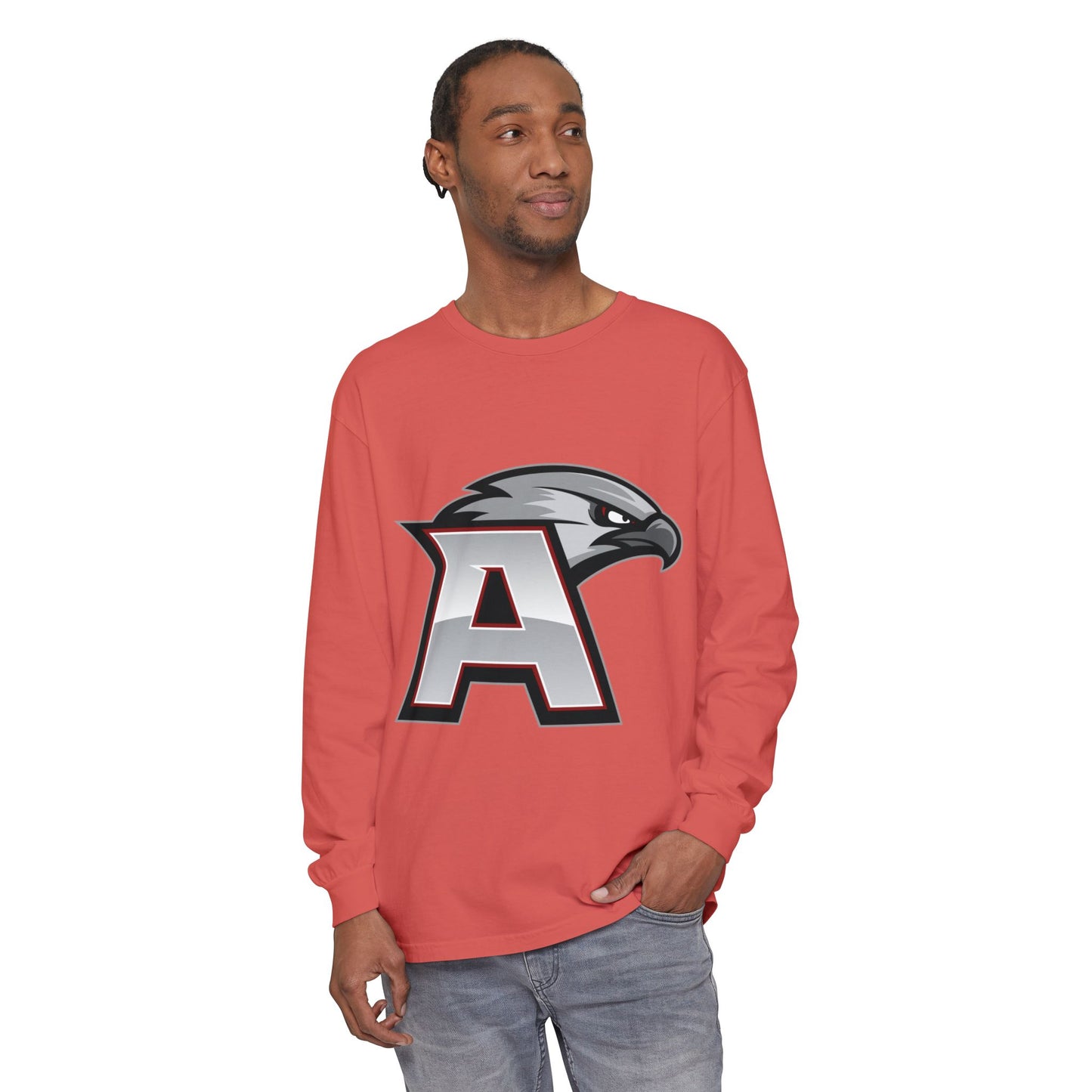 Garment-Dyed Long Sleeve Tee