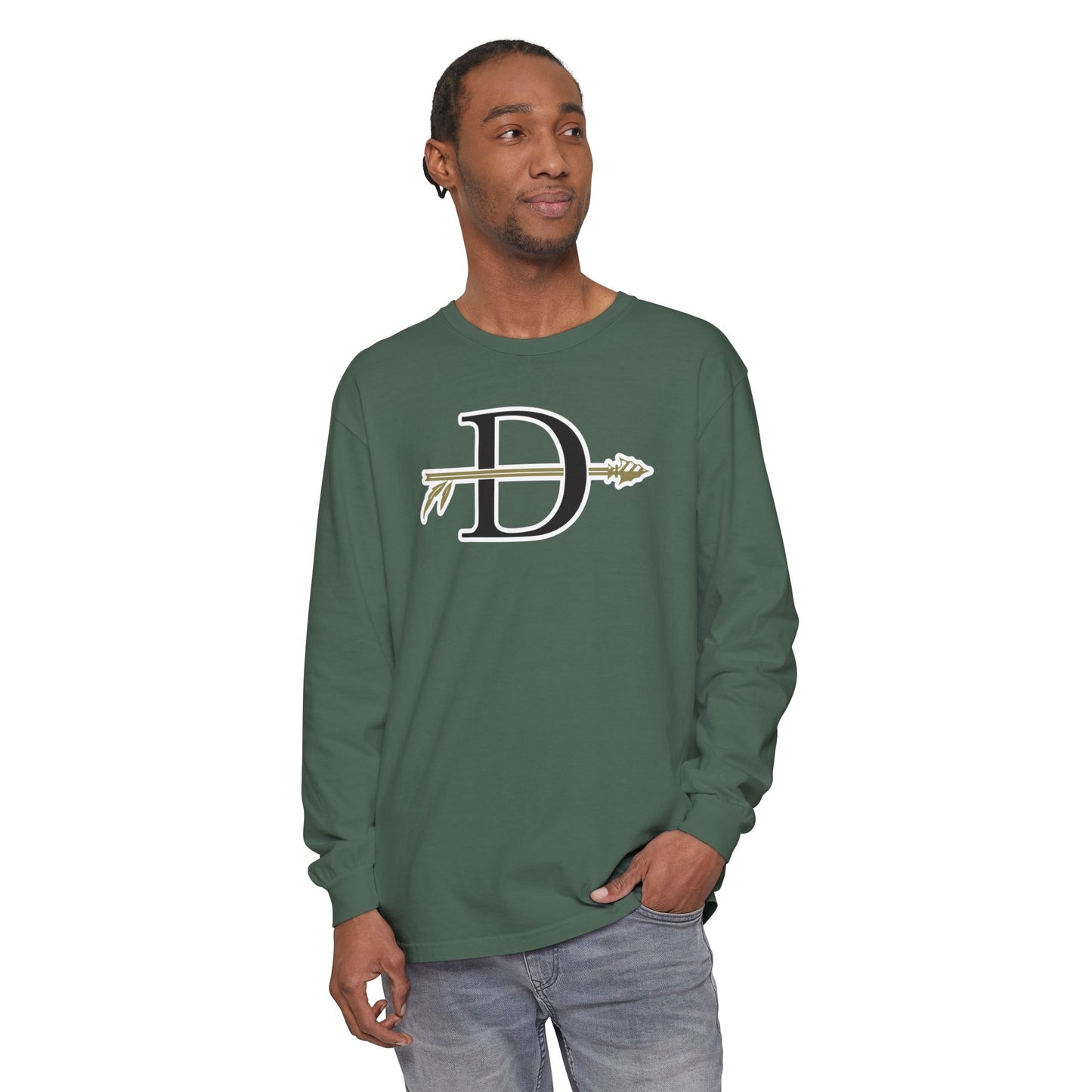 Garment-Dyed Long Sleeve Tee