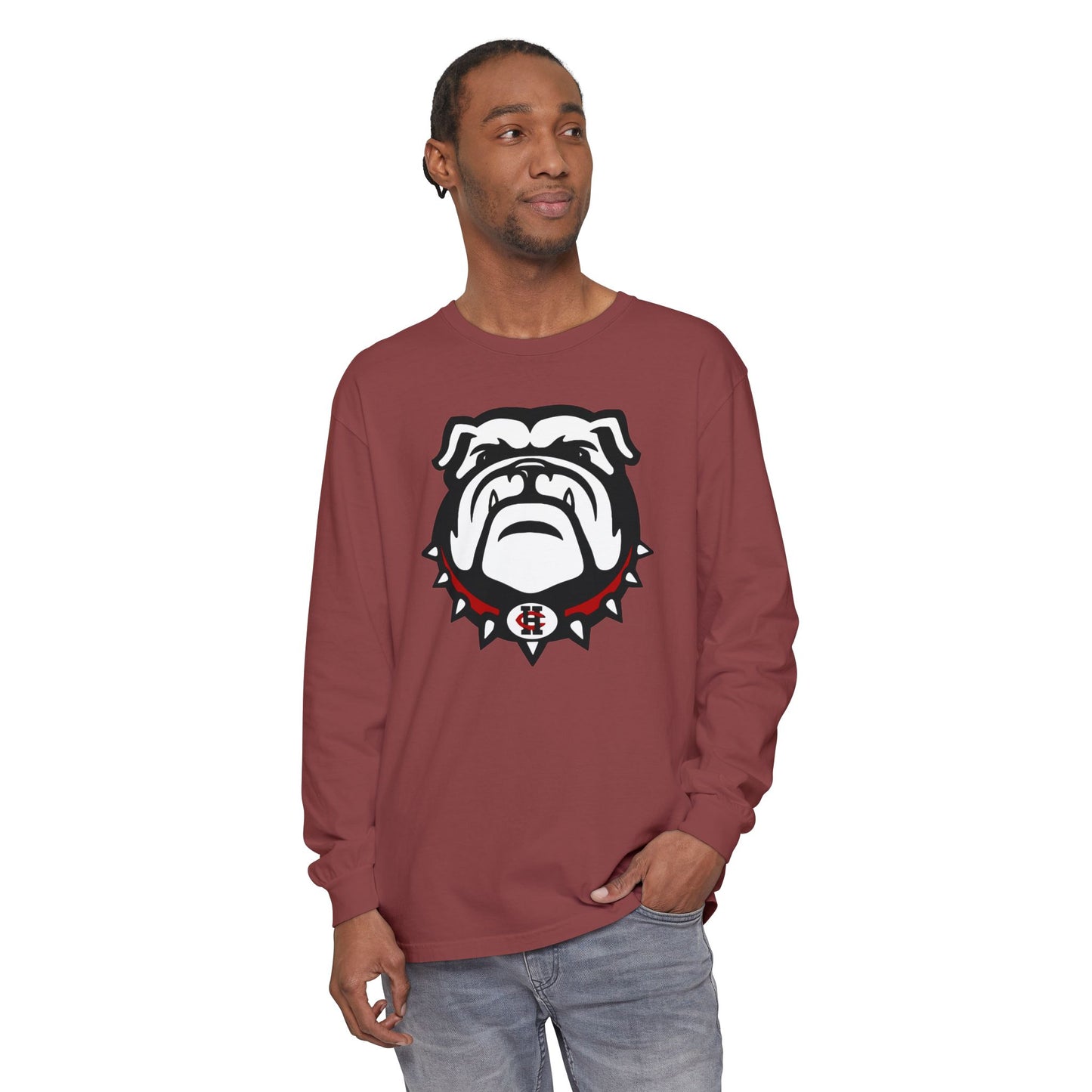Garment-Dyed Long Sleeve Tee