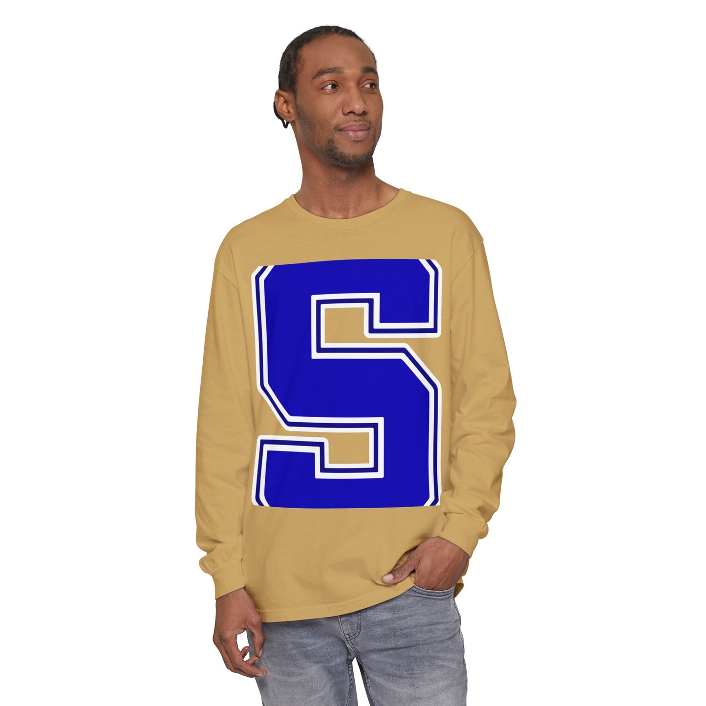 Garment-Dyed Long Sleeve Tee