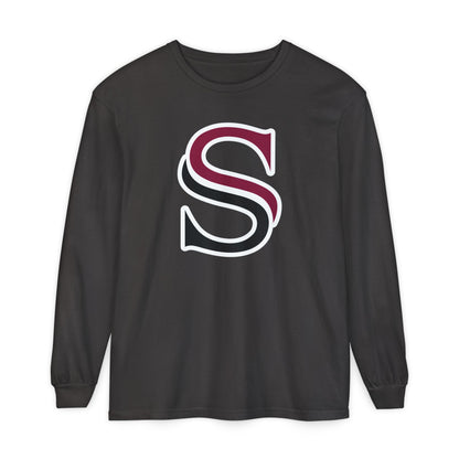 Garment-Dyed Long Sleeve Tee