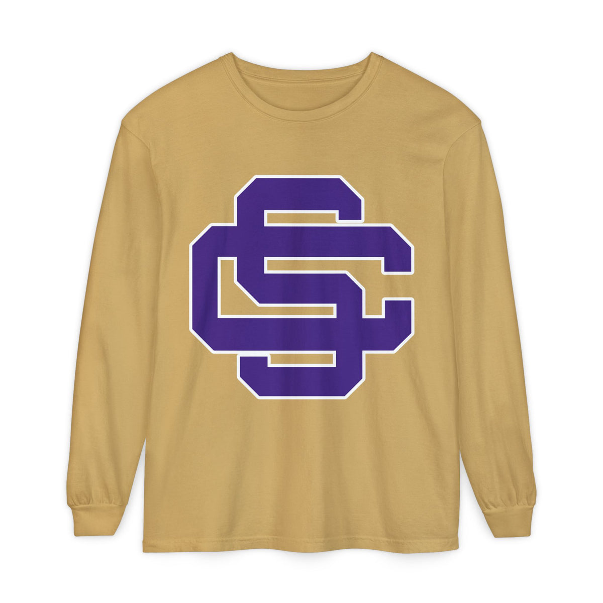 Garment-Dyed Long Sleeve Tee