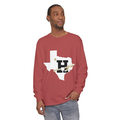 Garment-Dyed Long Sleeve Tee